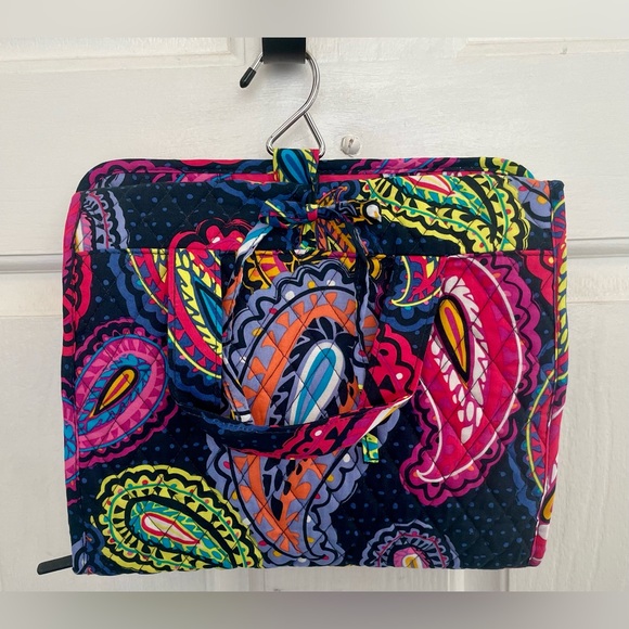NWT Vera Bradley Hanging Organizer Toiletry Travel Bag - Twilight Paisley - Picture 10 of 11